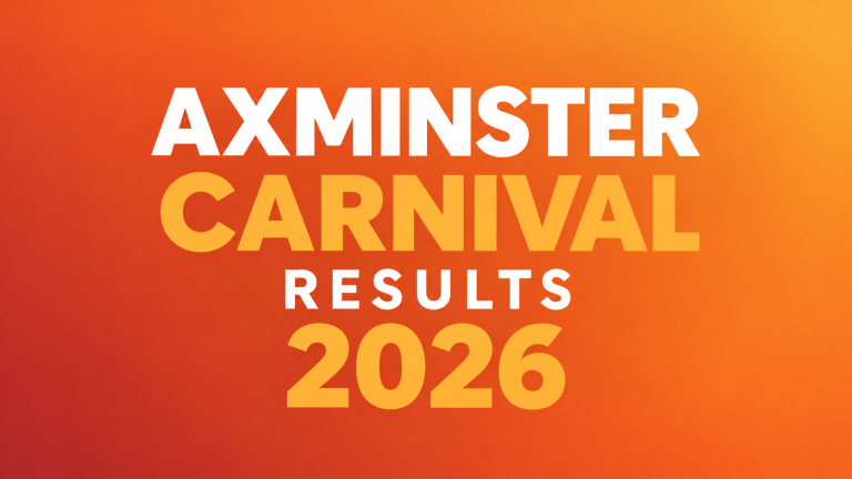 Axminster Carnival 2026 Results